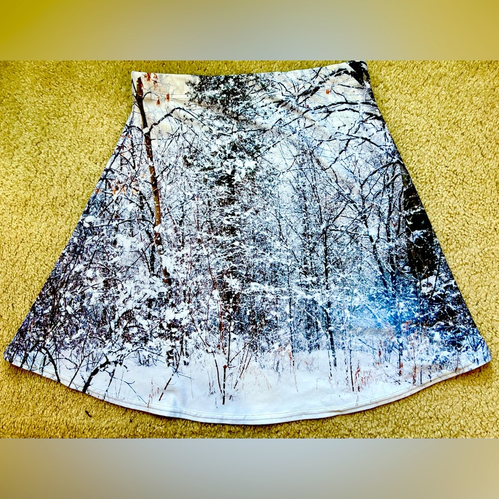 #Photorealistic #Skaterskirt #Fitnflare #Nature #Winter #Large